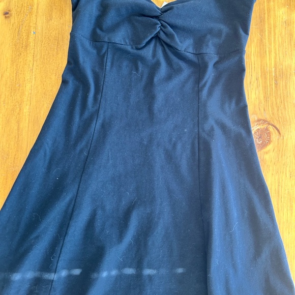 Garage Black Mini Dress with Spaghetti Straps - Picture 9 of 10